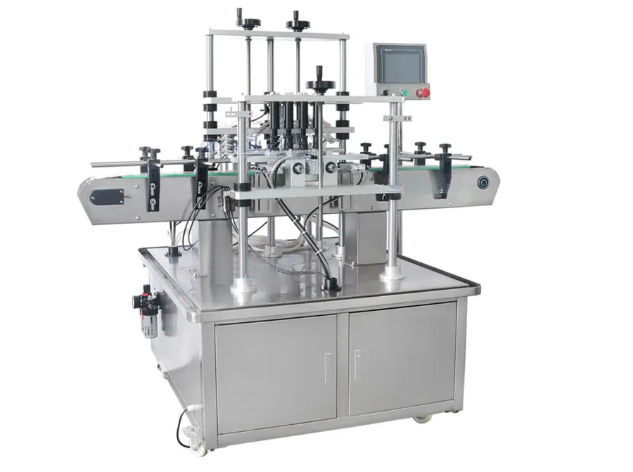 Automatic vacuum perfume / eyewash level filling machine LUYTZL4A