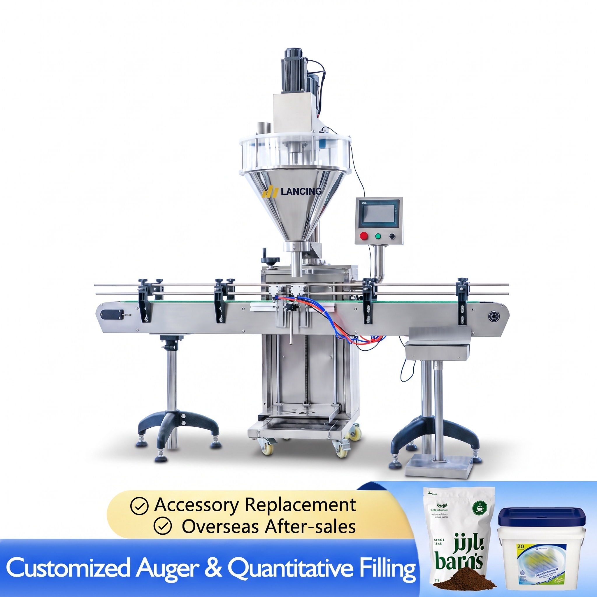 LANCING LU-FM730A Automatic Auger Spice Powder Filling Machine
